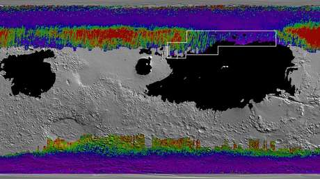 La NASA traza un mapa de los lugares de Marte donde podría obtenerse agua de forma sencilla