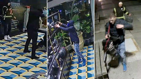 VIDEO: Ladrones roban 15.500 dólares en bolsos de lujo y otros artículos de una tienda de Gucci en Vancouver