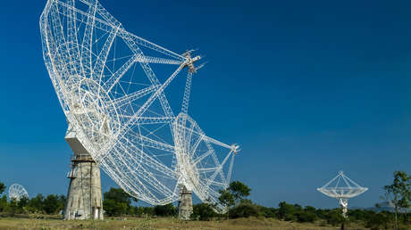 Captan por primera vez una señal de radio de una lejana galaxia en formación estelar