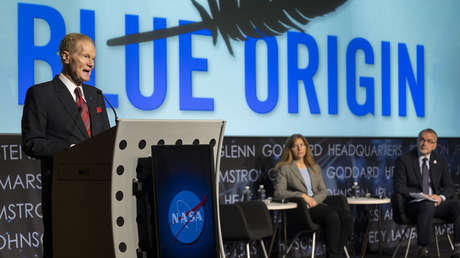 La NASA elige a Blue Origin de Jeff Bezos para construir el módulo de alunizaje de Artemis V