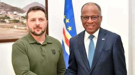 La visita de Zelenski a Cabo Verde provoca controversia entre las autoridades del país africano