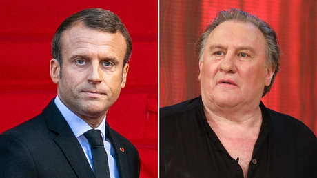 Macron niega unirse a la “cacería humana” y despojar a Depardieu de la Legión de Honor sin condena judicial