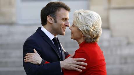 Bloomberg: Macron busca reemplazo a Von der Leyen en la presidencia de la CE