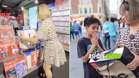 Un niño pide una nevera a una ‘influencer’ española pero ella le regala esto