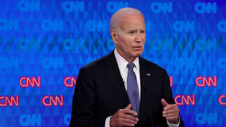 “¡Tú eres el imbécil, tú eres el perdedor!’: Biden insulta a Trump durante el debate