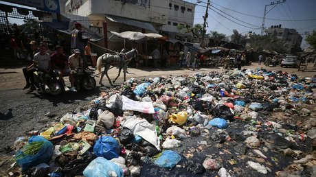 Israel puede pagar caro por asediar Gaza con toneladas de basura e insalubridad