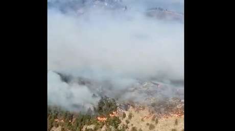 Incendio descontrolado en Argentina: autoridades declaran “riesgo extremo”