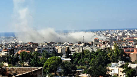 Reportan ataques aéreos israelíes en Beirut