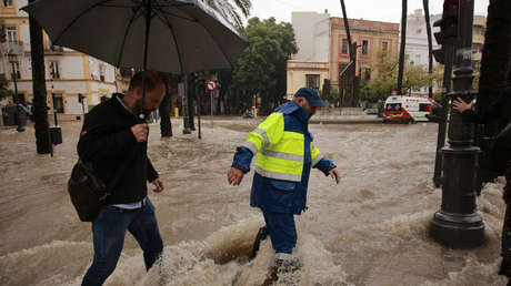 Alerta naranja en Valencia y otras zonas del este de España por “tormentas muy fuertes”